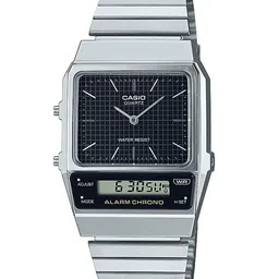 CASIO Stainless Steel Bracelet Style Straps Analogue Chronograph Watch D280 AQ-800E-1ADF-picture-17