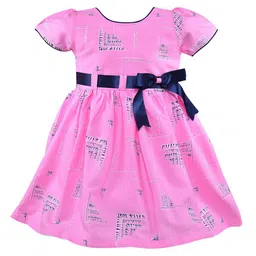 Wish Karo Pink Satin Dress-image-85