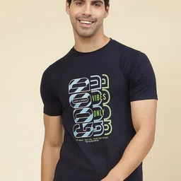Cloak & Decker by Monte Carlo Typography Printed Round Neck Cotton T-shirt-picture-28