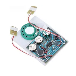 30S Sound Voice Music Recorder Board Photosensitive Wired Double button control Programmable Chip Audio Module For Greeting Card DIY image 1