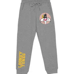 Wear Your Mind Kids Sylvester Printed Mid Rise Joggers-picture-52