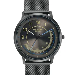 Sonata Poze Men Brass Embellished Dial & Bracelet Style Straps Analogue Watch SP70006QM03-picture-15