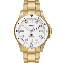 Fossil Women Dial & Stainless Steel Bracelet Style Straps Analogue Watch ES5350-picture-3