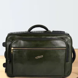 F Gear Unisex Textured 360-Degree Rotation Soft-Sided Small Trolley Bag 44 cm-picture-47