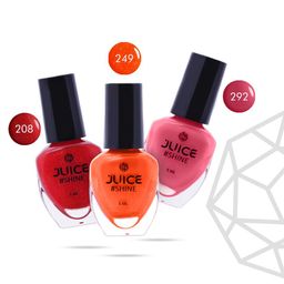 JUICE Set Of 3 Nail Polish 15 ml-Bombshell-picture-18