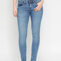 SPYKAR Women Mid-Rise Super Skinny Fit Light Fade Stretchable Jeans-image-18