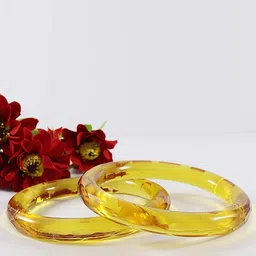 NMII Set Of 2 Diamond Pattern Glossy Finished Kada Bangles-picture-36