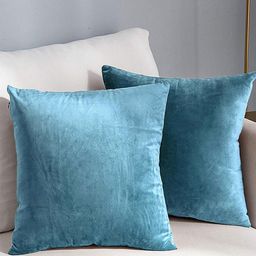 AEROHAVEN Blue 2 Pcs Reversible Square Cushion Covers-picture-23