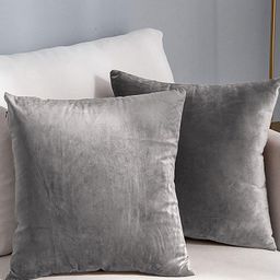AEROHAVEN Grey 2 Pcs Reversible Square Cushion Covers-picture-15