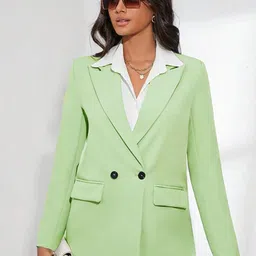Kotty Single Breasted Casual Blazer-image-25