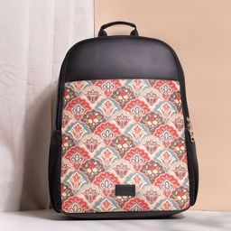 ZOUK Printed Backpack With Compression Straps-picture-41