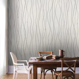 Jaamso Royals White Self-adhesive & Waterproof Lines Wallpaper-image-62