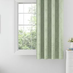 SWAYAM Green Ethnic Motifs Window Curtain-picture-15