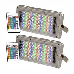 SPARK WORLD Off White 2 Pieces Color Changing Off White Self assembly Outdoor Lamp-picture-0