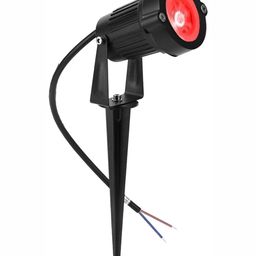 SPARK WORLD Red & Black Textured Outdoor Lamp-picture-26