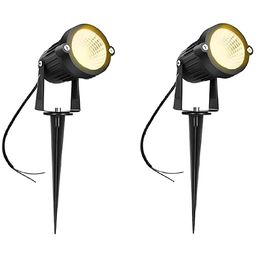 SPARK WORLD 2 Pieces Yellow & Black Outdoor Lamps-picture-24