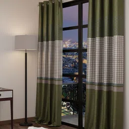 STOA PARIS Versailles Sateen Printed Majestic Meadow Long Door Curtain-picture-29