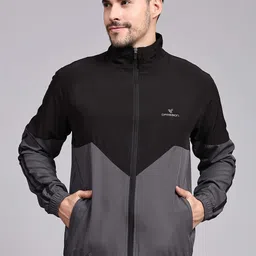 Dpassion Colourblocked Lightweight Outdoor Sporty Jacket-picture-38
