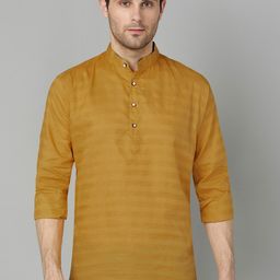 FUBAR Mandarin Collar Straight Kurta-picture-3