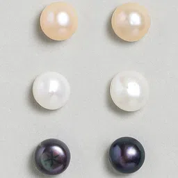 EL REGALO Set of 3 Contemporary Studs Earrings-picture-18
