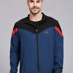 Dpassion Colourblocked Lightweight Sporty Jacket-picture-37