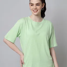 Funday Fashion Pure Cotton Loose Fit T-shirt-image-32