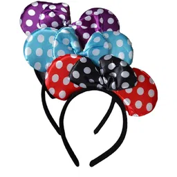 LYTIX Girls Set Of 3 Piece Minnie Mickey Ears Hairbands-image-69