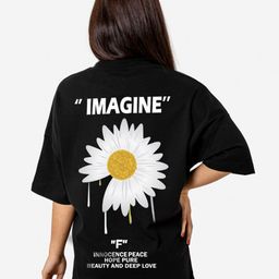 MISCHIEF MONKEY Graphic Printed Drop-Shoulder Sleeves Pure Cotton T-shirt-picture-28