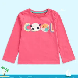 mothercare Infant Girls Pink Print Pure Cotton Top-picture-14