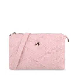 Metro Textured Structured Sling Bag image 1