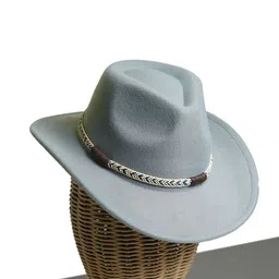 CHOKORE Men Braided Thread Belt Cowboy Hat-picture-4