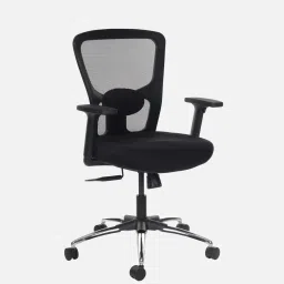 green soul Jupiter Superb MB Breathable Mesh Ergonomic Chair in Black Colour image 5