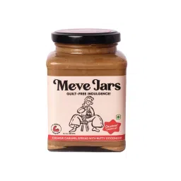Meve Jars - Cashew Caramel Hazelnut Spread | No Preservatives | Gluten Free | High in Protein (Crunchy)-picture-19