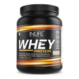 INLIFE Whey Protein Isolate Concentrate Hydrolysate Powder, Sports Nutrition Drink, Body Building Supplement for Men Women-image-81