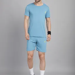 mack jonney VIMAL JONNEY Round Neck Cotton T-Shirt With Shorts-picture-37
