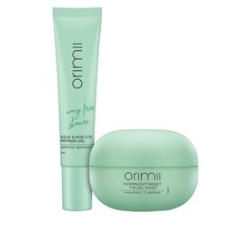 Orimii Overnight Care Regime With Firming Eye Cream & Sleeping Face Mask -15ml + 100ml-picture-1