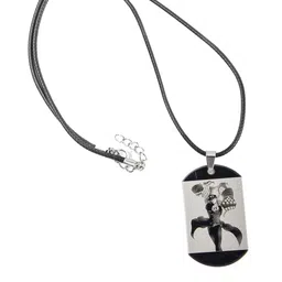 COMICSENSE Unisex JoJo's Bizarre Adventure Anime Yare Yare Metal Necklace Pendant-image-33