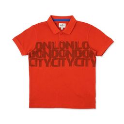 Pepe Jeans Redcliff Jr Boys Typography Printed Polo Collar Pure Cotton T-shirt-picture-37