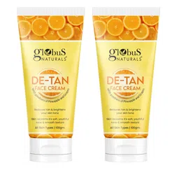 Globus naturals Set Of 2 De-Tan Face Cream With Pineapple & Grapes - 100 gm Each-picture-29
