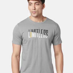 Ajile by Pantaloons Men Typography Printed Slim Fit Cotton T-shirt-picture-32