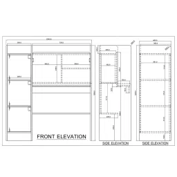 spacewood Kosmo Coral Kids Study Table in Drift Wood Finish image 3