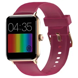 Noise Premium Silicone Strap for Noise ColorFit & NoiseFit (22mm) (Sweat Resistant, Red) image 3