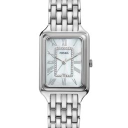 Fossil Women White Embellished Dial & Bracelet Style Straps Raquel Analogue Watch ES5306-picture-10