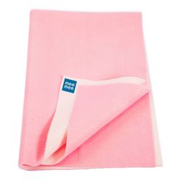 meemee Mee Mee Kids Pink Solid Extra Large Mattress Protector-picture-38