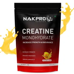 NAKPRO Micronised Creatine Monohydrate Powder (250g, Fruit Punch) | 3g Creatine/Serving-picture-32