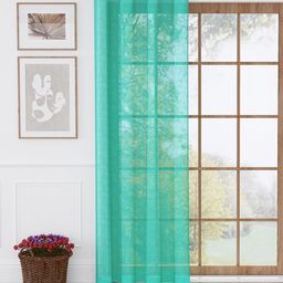 Story@home Serene Green Sheer Door Curtain-picture-48