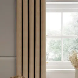 Nefertiti Home Coffee Brown 2 Pcs Floral Black Out Long Door Curtain-picture-23