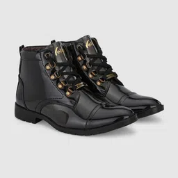 Vellinto Men Mid Top Party Lightweight Regular Boots-image-70