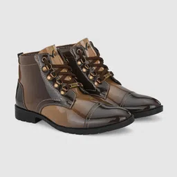 Vellinto Men Mid Top Party Lightweight Regular Boots-picture-14