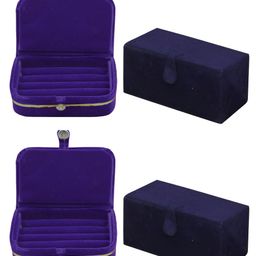 atorakushon Blue Set of 4 Reusable Jewellery Organiser Organisers-picture-37